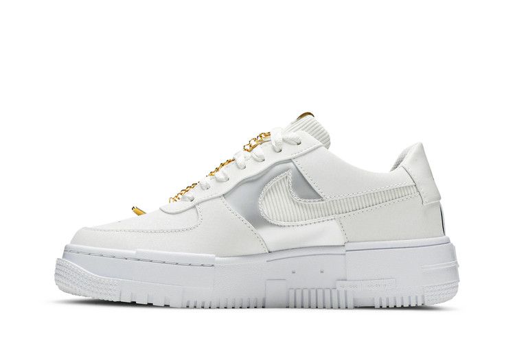 Nike Wmns Air Force 1 Pixel 'White Gold Chain'