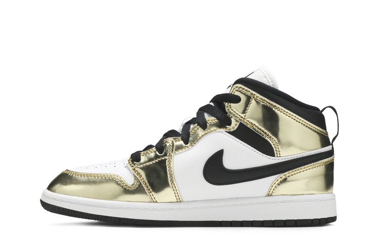 Air Jordan 1 Mid SE PS 'Metallic Gold'