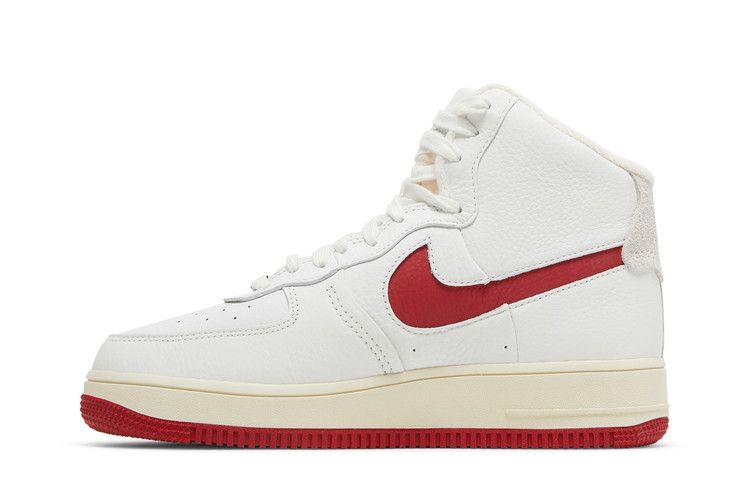 Nike Wmns Air Force 1 High Sculpt 'White Gym Red'