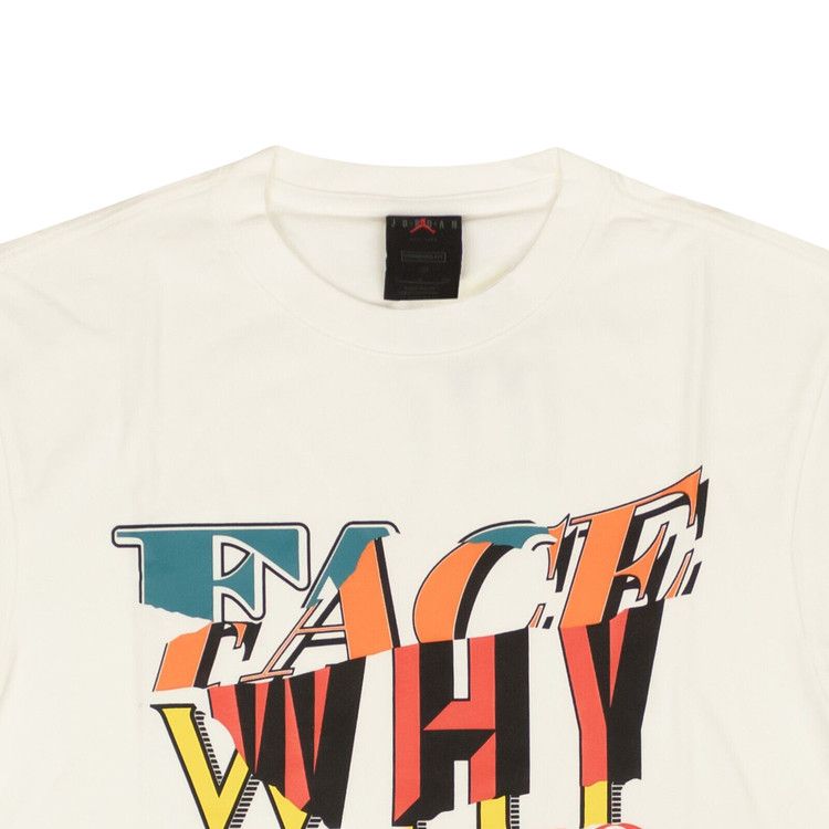 Air Jordan Why Not? x Facetasm Logo Short-Sleeve T-Shirt 'White'