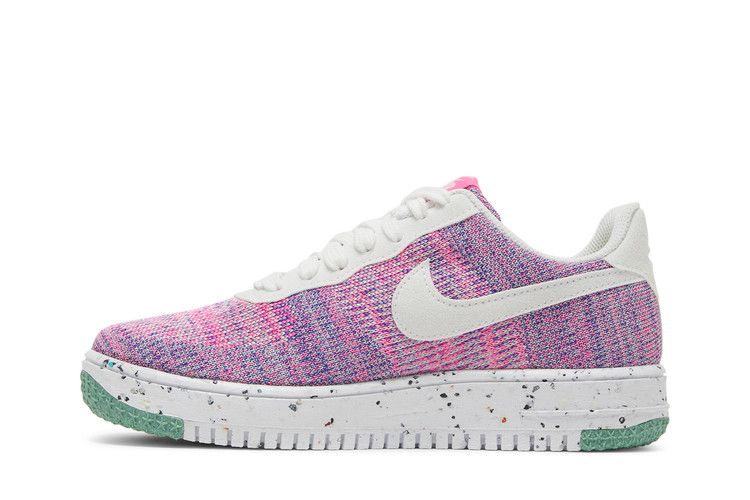 Nike Wmns Air Force 1 Crater Flyknit 'Fuchsia Glow'