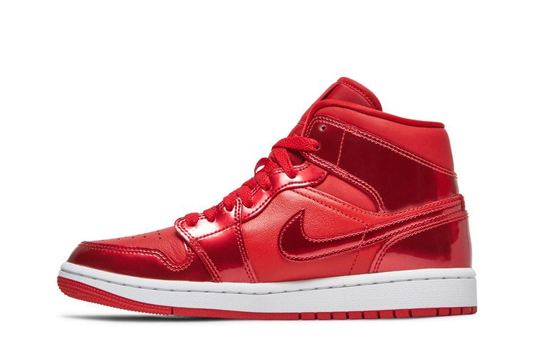 Wmns Air Jordan 1 Mid SE 'University Red Pomegranate'