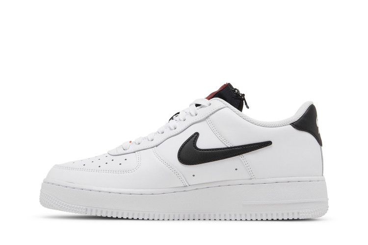 Nike Air Force 1 '07 Premium 'Carabiner - White Habanero Red'