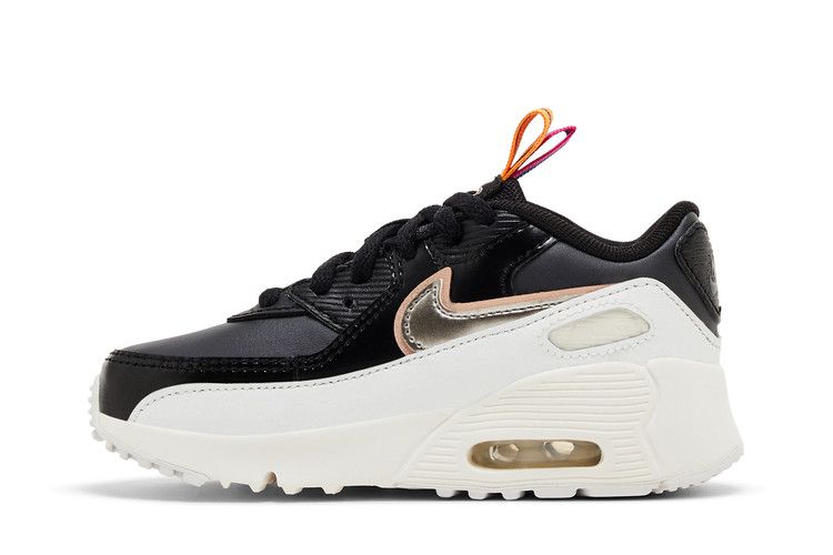 Nike Air Max 90 Leather SE TD 'Off Noir Metallic Pewter'
