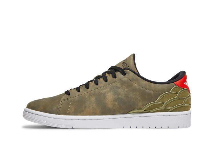 Air Jordan 1 Centre Court 'Oil Green'