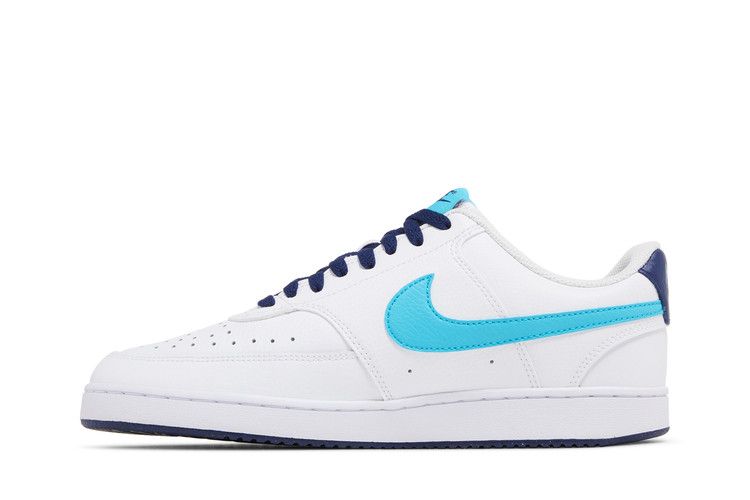 Nike Court Vision Low 'White Turquoise Blue'