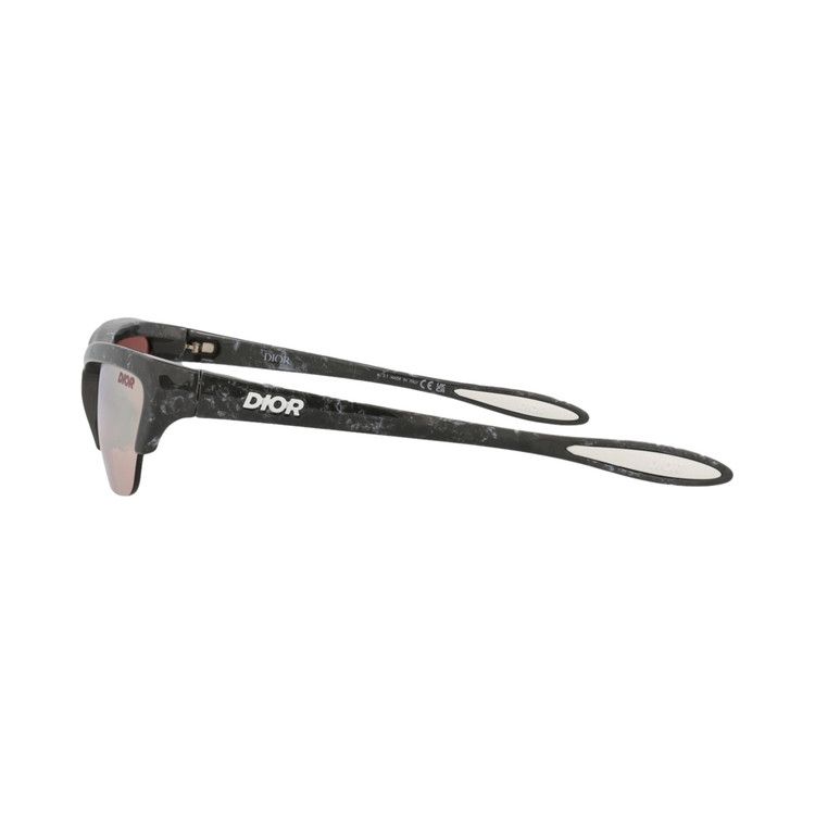 Dior Shield Injection Sunglasses 'Black/Violet'