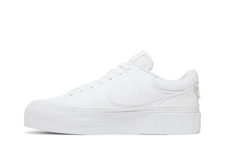 Nike Wmns Court Legacy Lift 'Triple White'