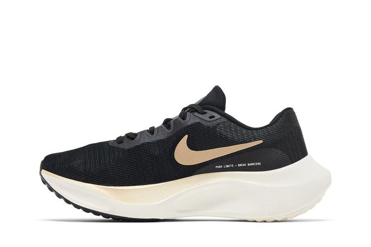 Nike Zoom Fly 5 'Black Metallic Gold Grain'