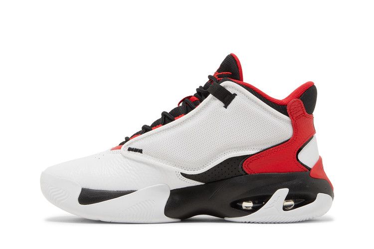 Air Jordan Max Aura 4 'White Black University Red'