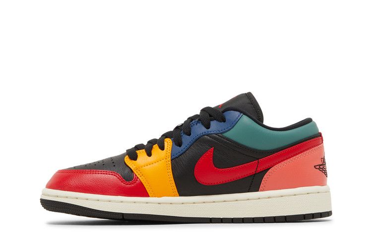 Wmns Air Jordan 1 Low SE 'Black Multi-Color'