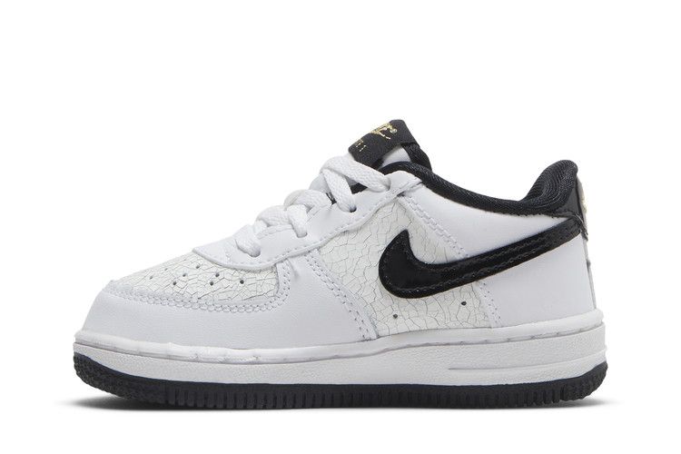 Nike Force 1 LV8 TD 'Cracked - White Black'