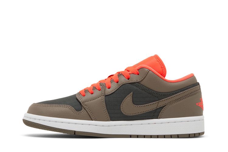 Wmns Air Jordan 1 Low SE 'Black Olive Bright Crimson'