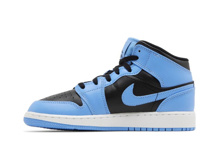 Air Jordan 1 Mid GS 'University Blue Black'