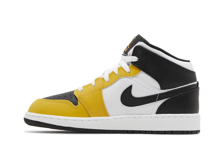 Air Jordan 1 Mid GS 'Yellow Ochre'