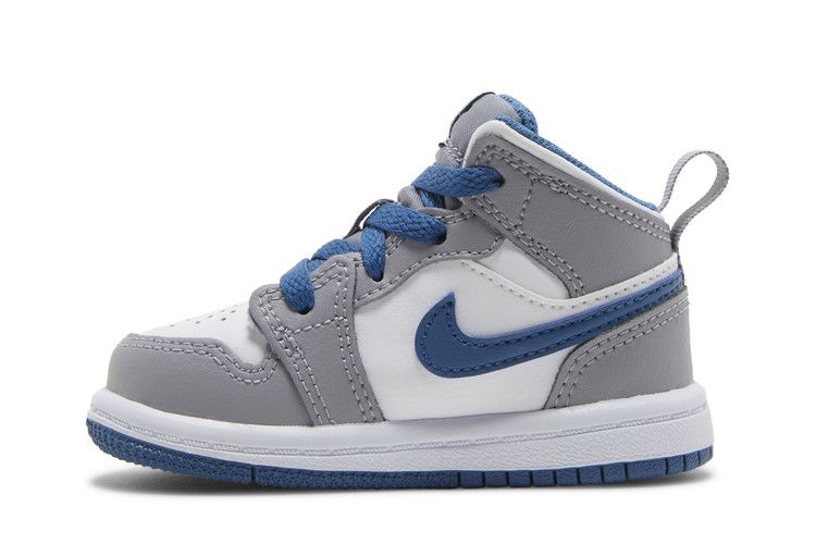 Air Jordan 1 Mid TD 'Cement True Blue'