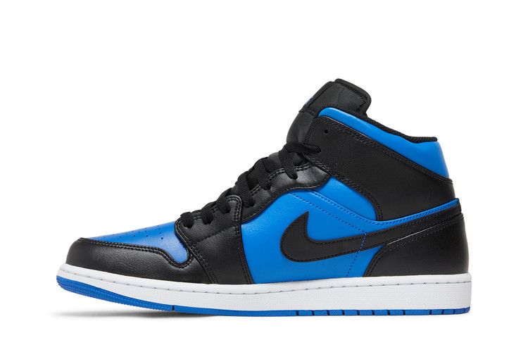 Air Jordan 1 Mid 'Black Royal Blue'