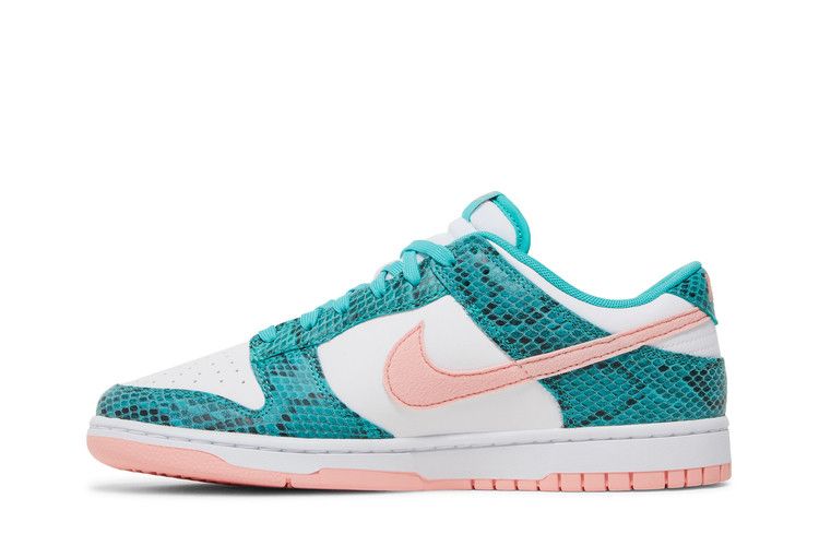 Nike Dunk Low 'Washed Teal Snakeskin'