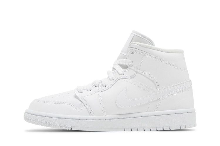 Wmns Air Jordan Mid 'Triple White' 2022