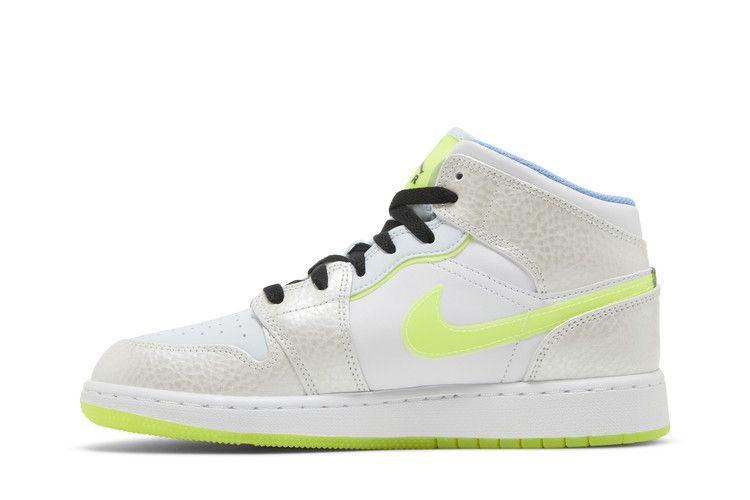 Air Jordan 1 Mid SE GS 'Warped Swoosh'