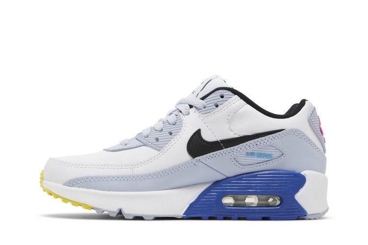 Nike Air Max 90 Leather GS 'White Blue Whisper'