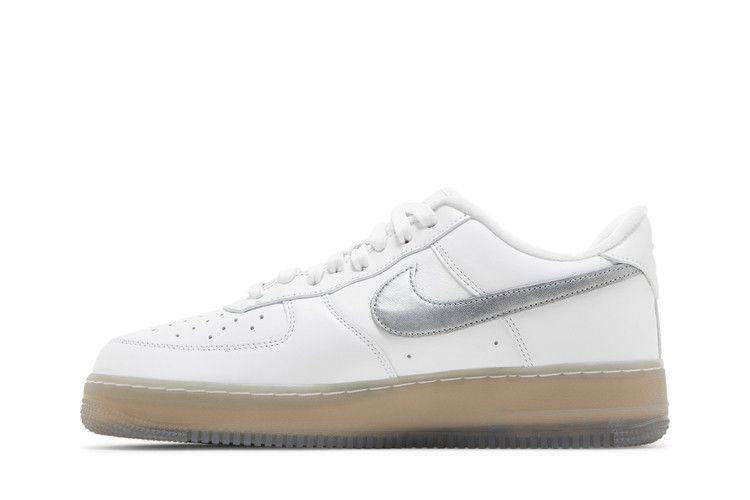 Nike Air Force 1 '07 Premium 'White Metallic Silver'