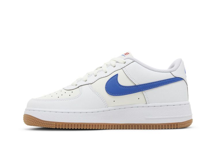Nike Air Force 1 GS 'White Game Royal Gum'