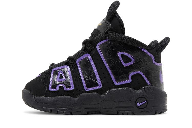 Nike Air More Uptempo TD 'Black Action Grape'
