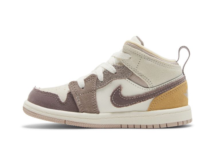 Air Jordan 1 Mid SE Craft TD 'Inside Out - Taupe Haze'