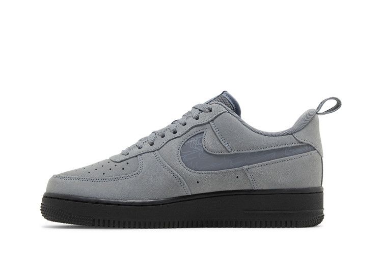 Nike Air Force 1 '07 LV8 'Reflective Swoosh - Cool Grey'