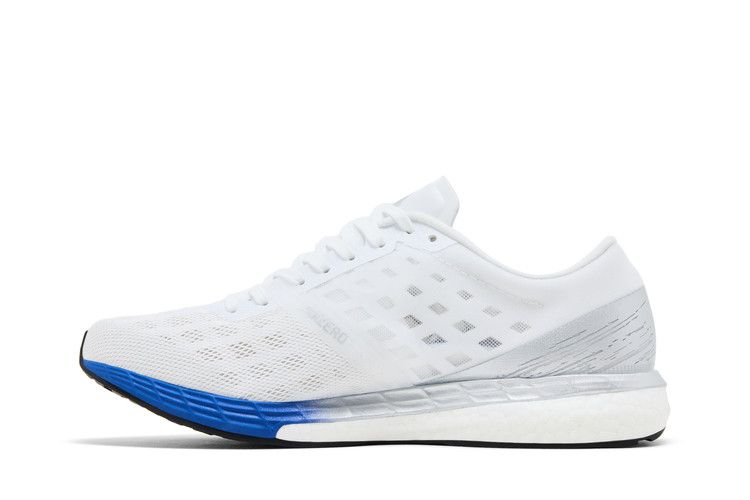 adidas Adizero Boston 9 'Silver Metallic Royal Blue'