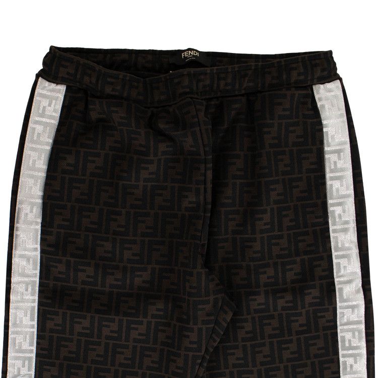 Fendi Pantalone Aperto FF Sweatpants 'Tobacco Brown'