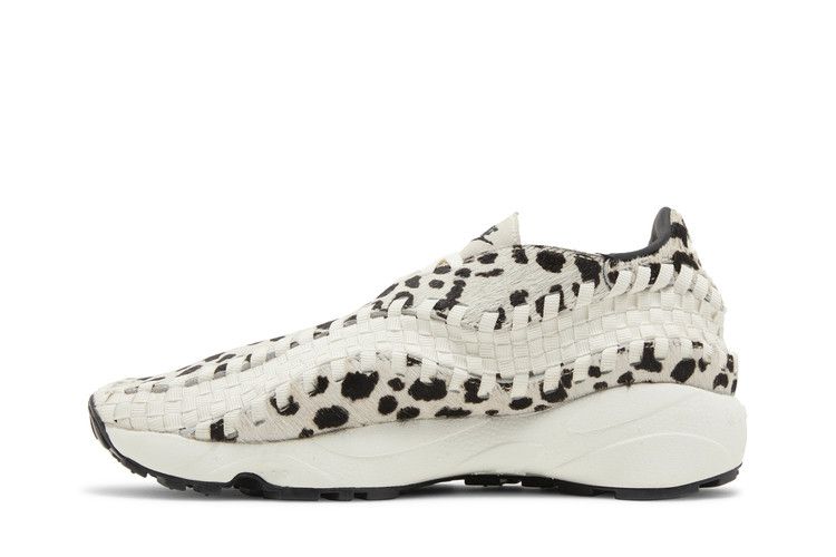 Nike Wmns Air Footscape Woven 'White Cow Print'