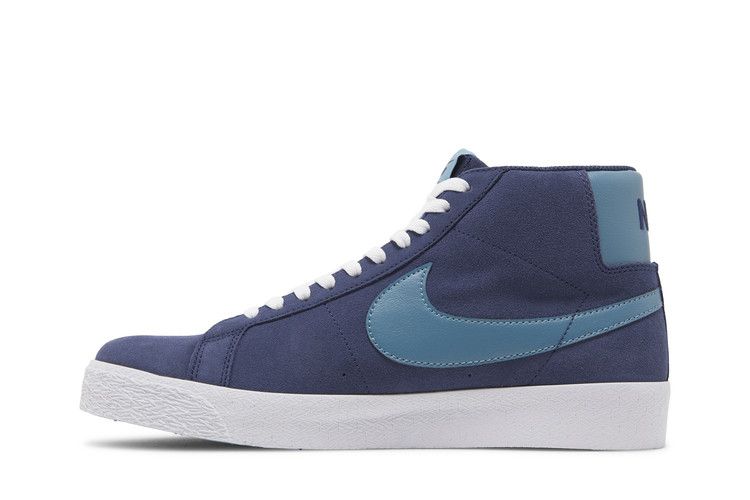 Nike Zoom Blazer Mid SB 'Navy Aqua'