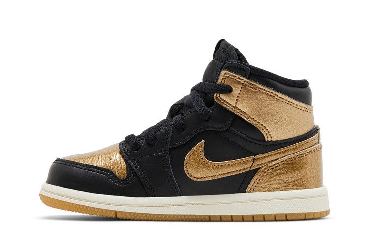Air Jordan 1 Retro High OG TD 'Black Gold'