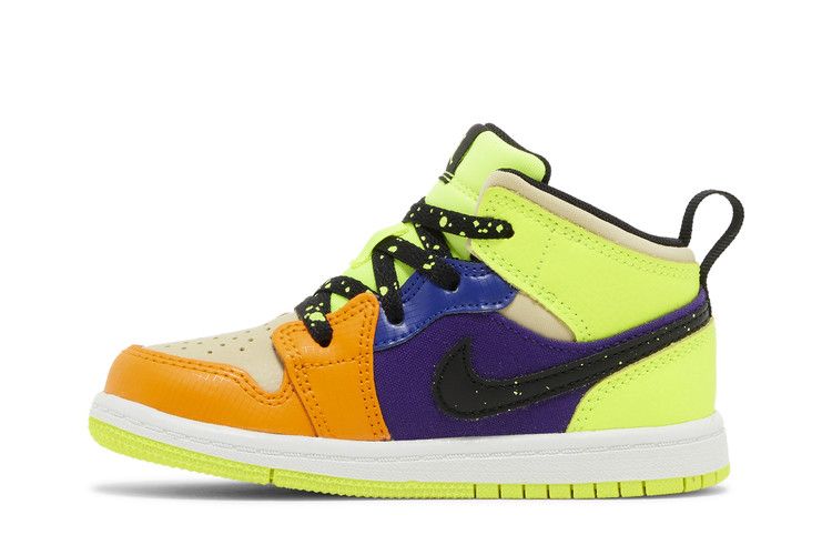 Air Jordan 1 Mid SE TD 'Volt Vivid Orange'