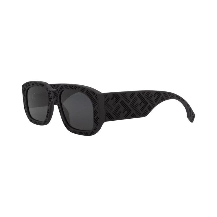 Fendi Square Injection Sunglasses 'Black/Grey'