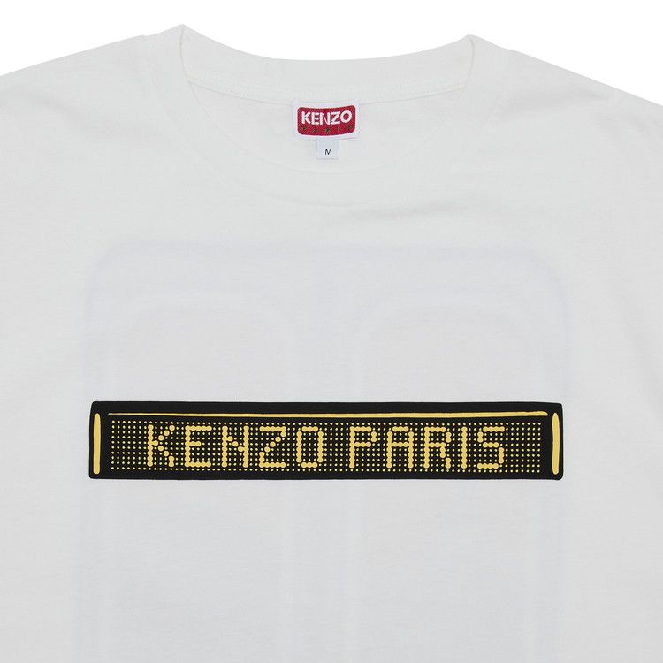 Kenzo Gots City Oversize T-Shirt 'Off White'