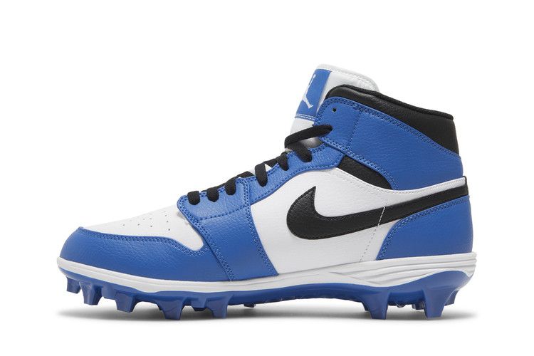 Air Jordan 1 Mid TD Cleat 'White Black Royal'
