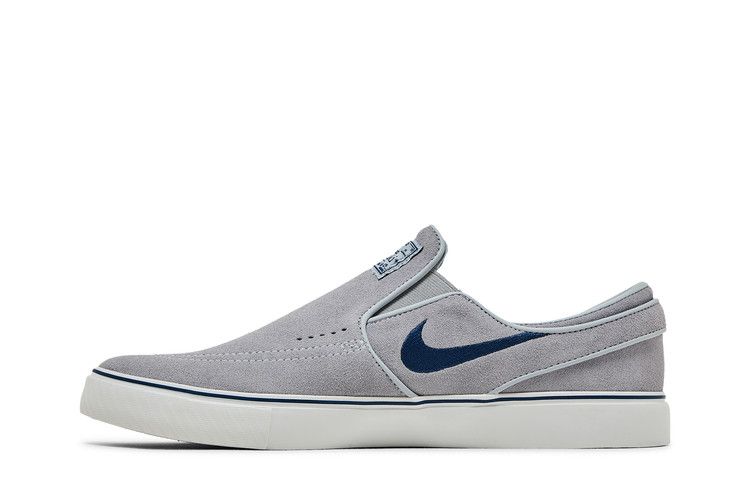 Nike Zoom Stefan Janoski+ Slip SB 'Wolf Grey Navy'