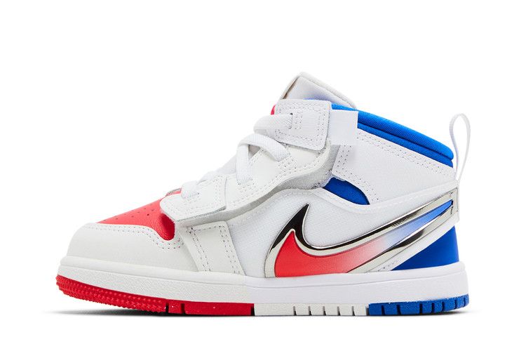 Air Jordan 1 Mid RM EasyOn TD 'White Racer Blue Red'