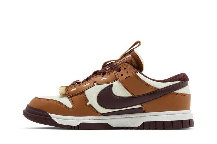 Nike Dunk Low Jumbo 'Light British Tan Burgundy Crush'