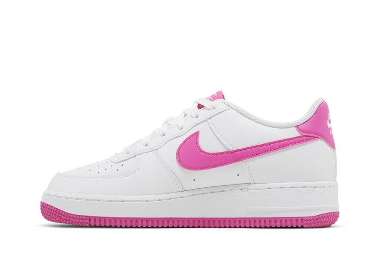 Nike Air Force 1 GS 'White Laser Fuchsia'