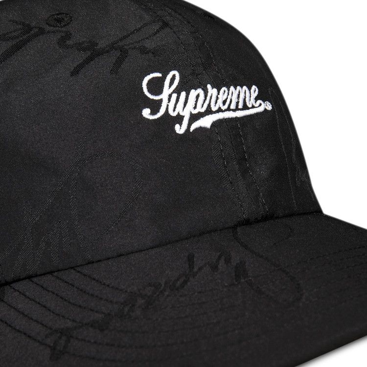 Supreme Script Logos 6-Panel 'Black'