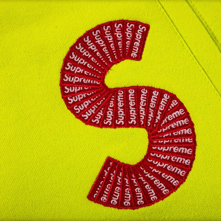 Supreme S Logo Sweatpant 'Acid Green'