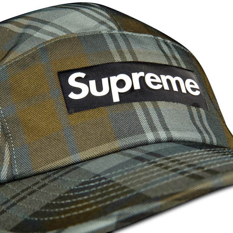 Supreme GORE-TEX Tech Camp Cap 'Olive Plaid'