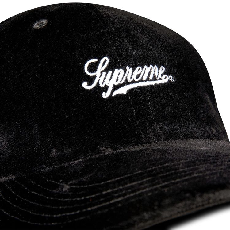 Supreme Velvet 2-Tone 6-Panel 'Black'