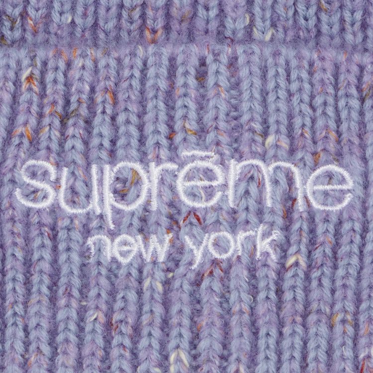 Supreme Rainbow Speckle Beanie 'Light Blue'