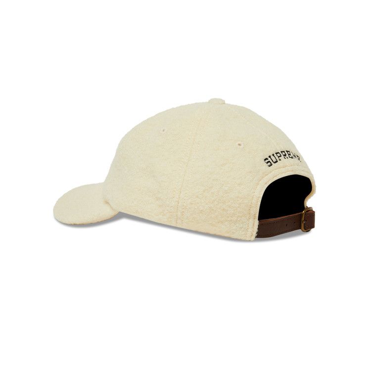 Supreme Boiled Wool S Logo 6-Panel 'White'