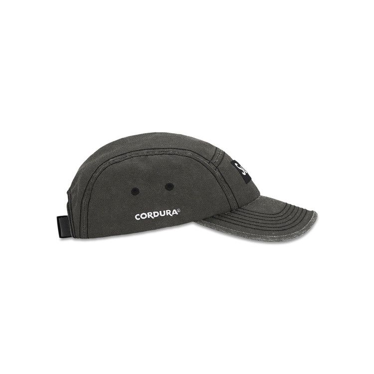 Supreme Washed Cordura Camp Cap 'Black'